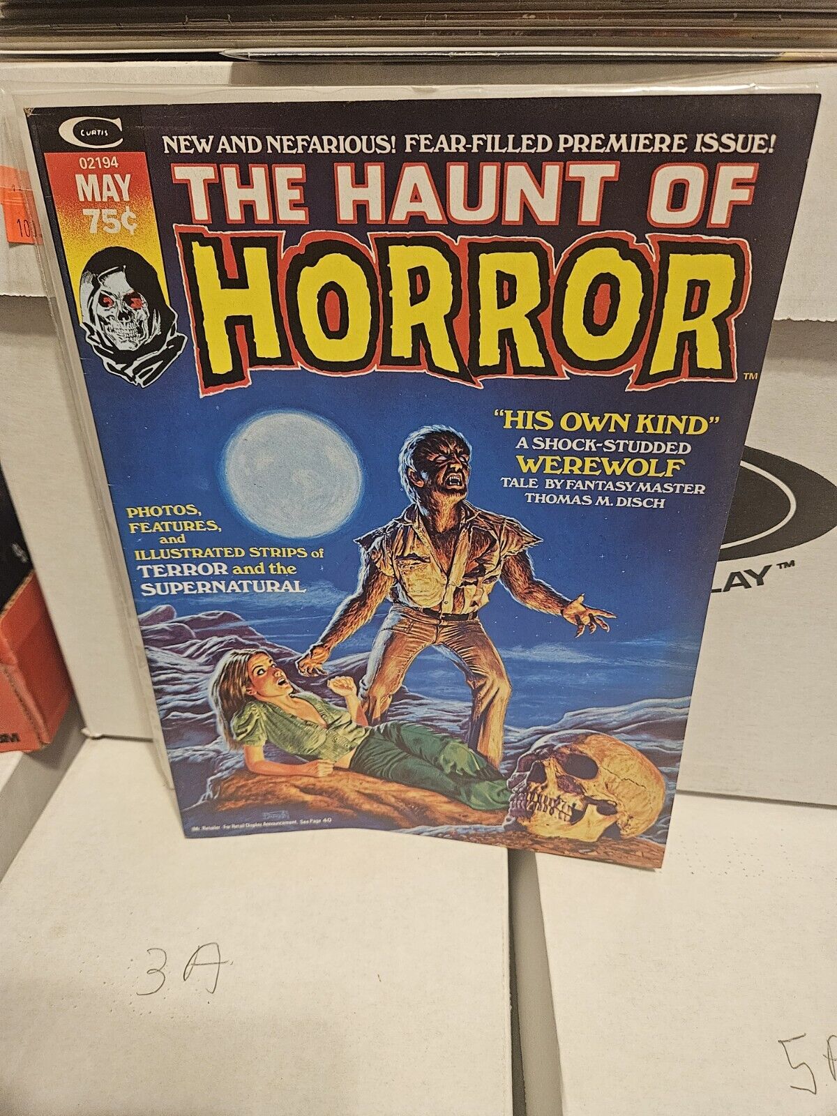The Haunt of Horror Comic book 1974 Stan Lee V1 No. 1 May 1974