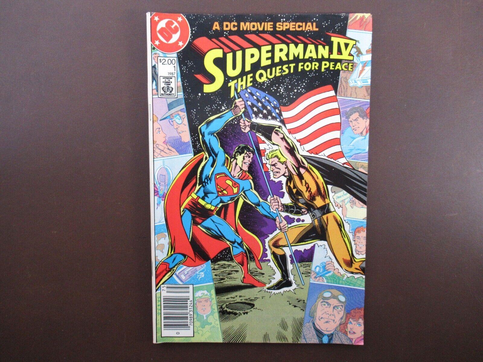 DC, A DC Movie Special, Superman IV, The Quest For Peace, Number 1,  (H ED)