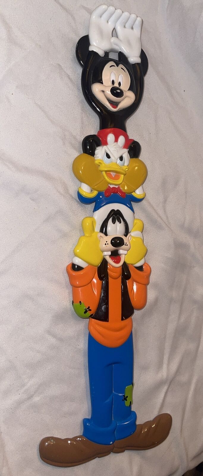 Vintage Walt Disney World Back Scratcher Mickey Mouse Donald Duck Goofy 15