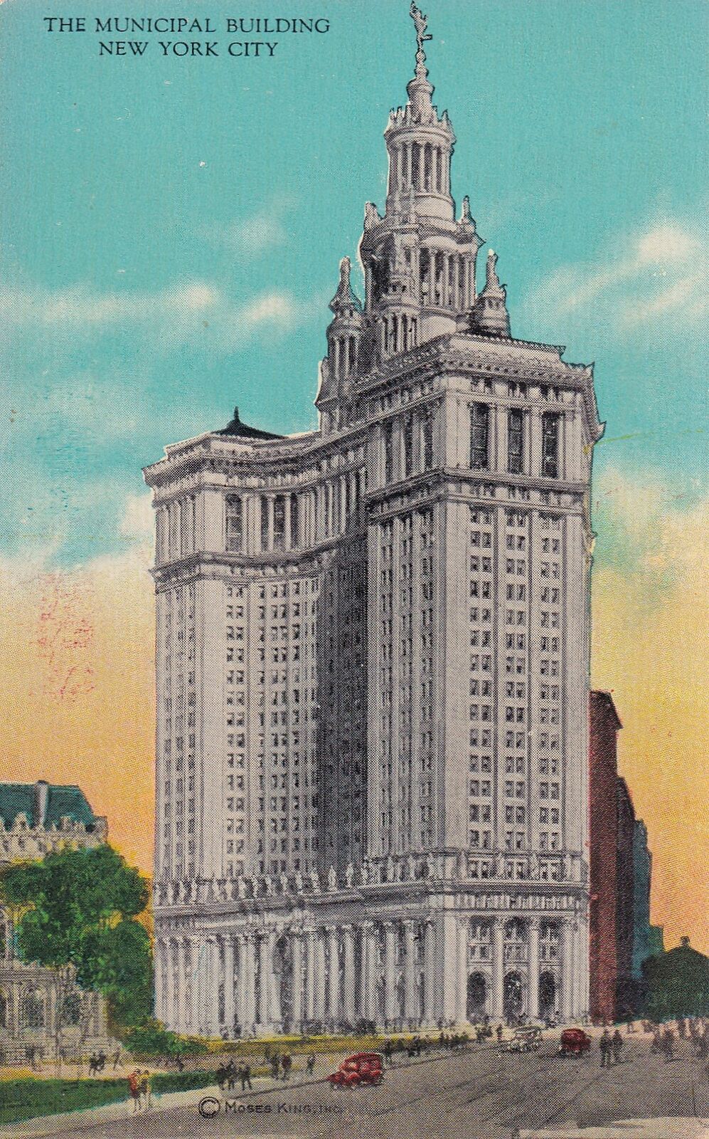 Municipal Building New York City NY Postcard B29