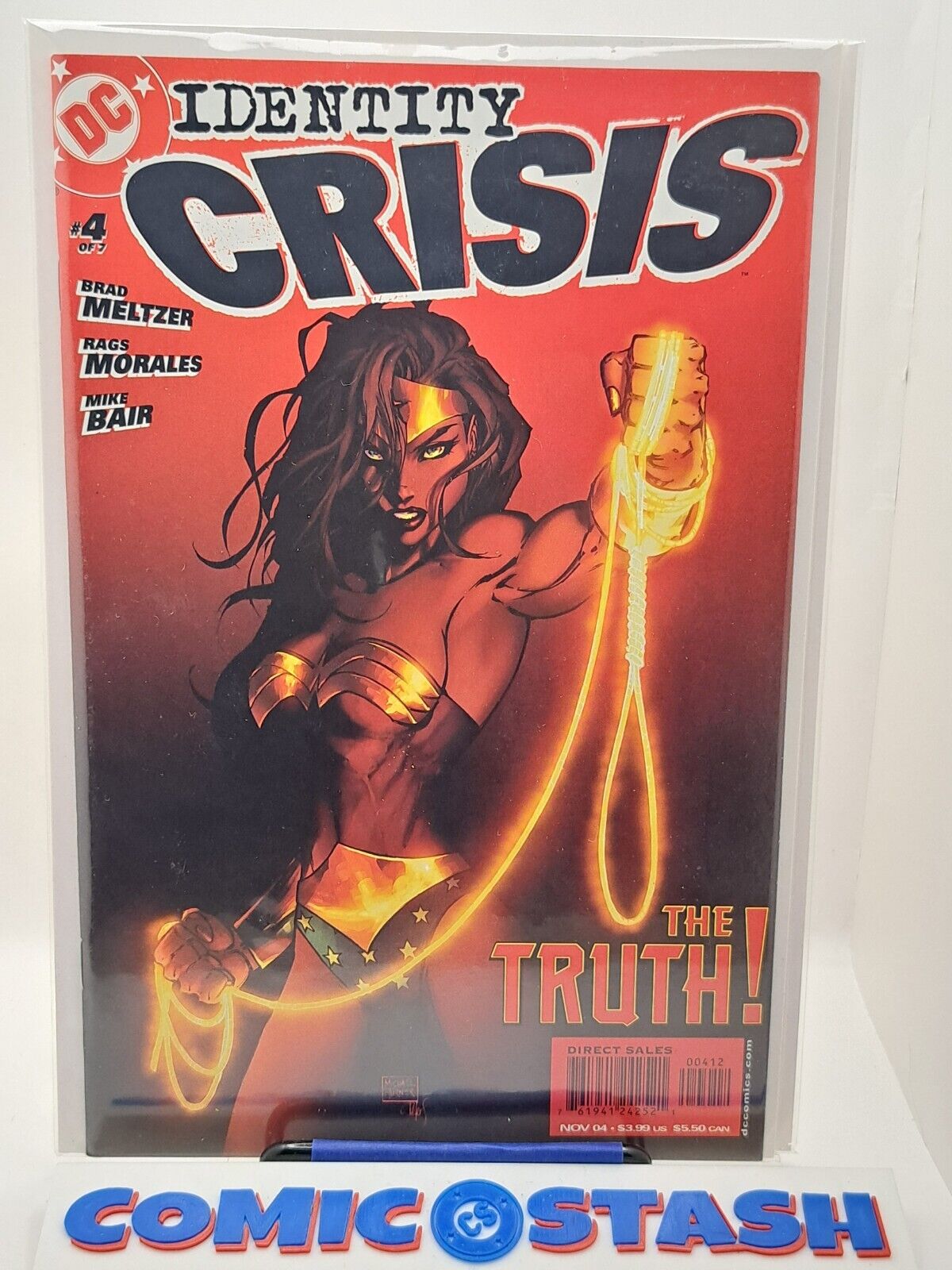 Identity Crisis 4 2nd PRINT VARIANT MICHAEL TURNER Wonder Woman DC Comics