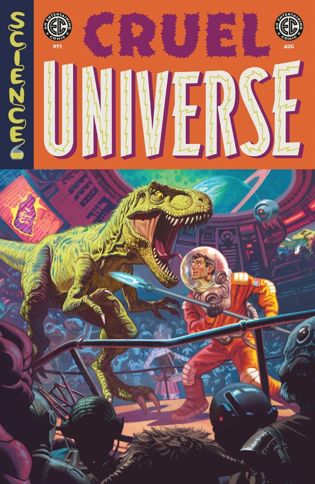 Pre-Order EC CRUEL UNIVERSE #1 COVER A GREG SMALLWOOD VF/NM ONI HOHC 2024