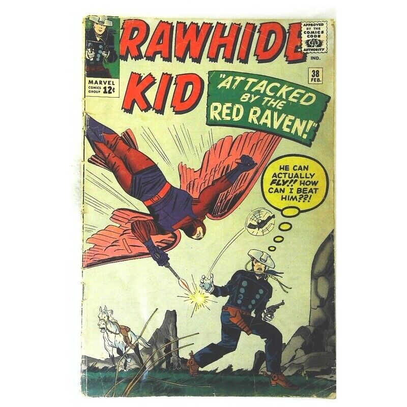 Rawhide Kid (1955 series) #38 in Very Good minus condition. Marvel comics [s.