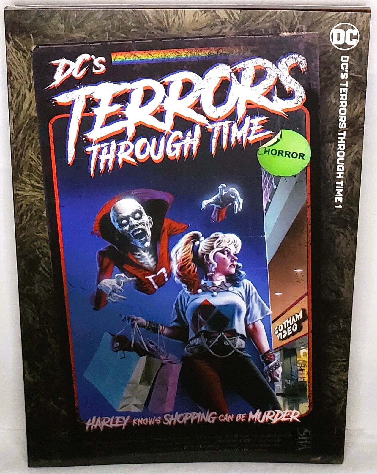 DC\'s TERRORS THROUGH TIME #1 Steave Beach VHS Variant Cover B DC Comics