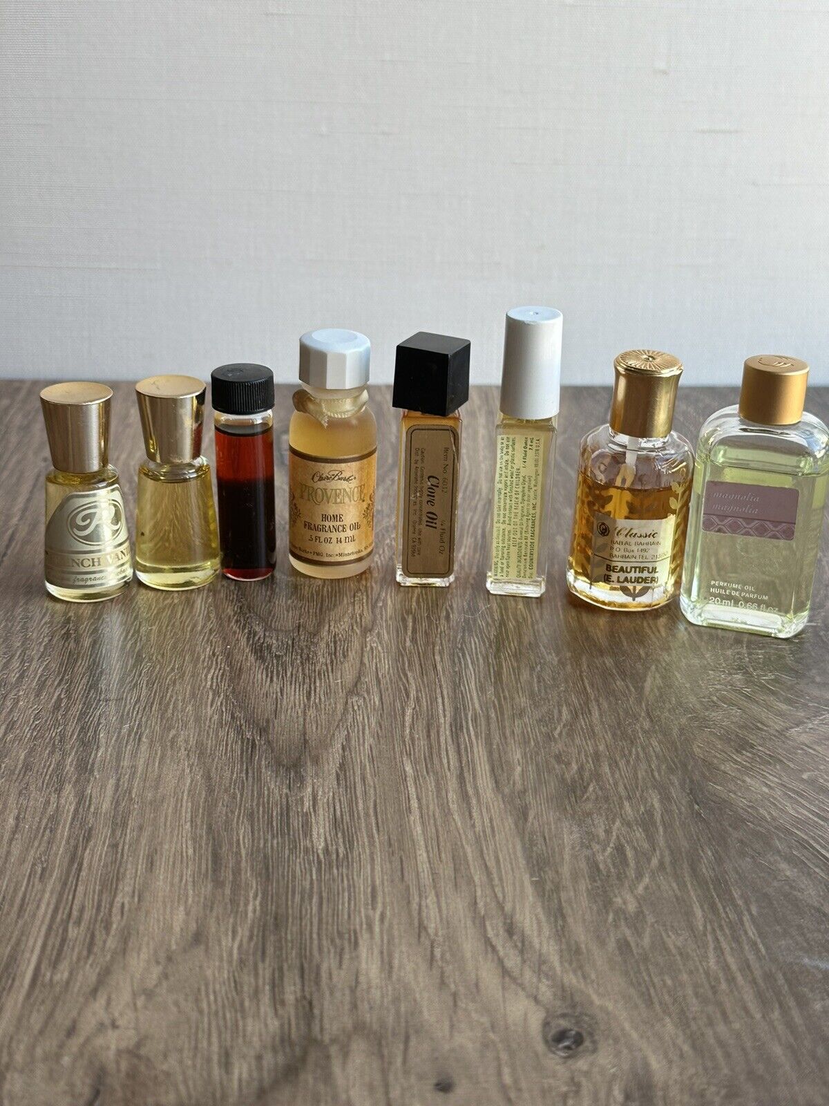 Vintage Lot Of Perfume Oil Miniatures 