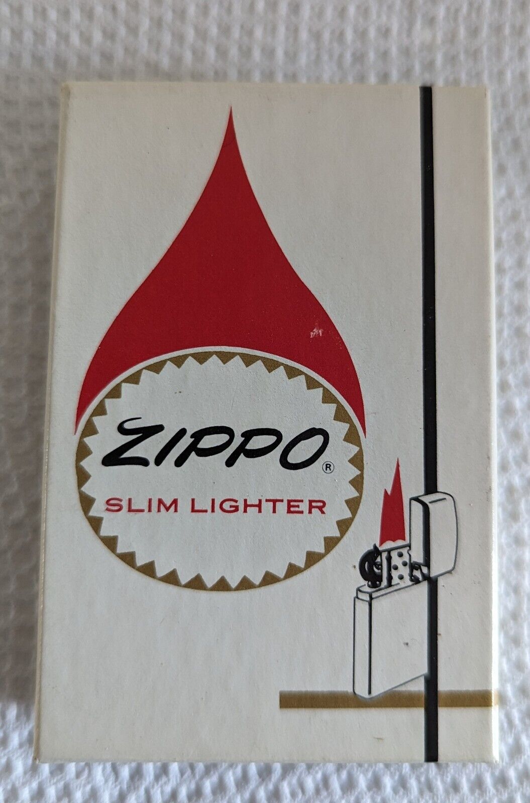Vintage Coleman Zippo Slim Lighter
