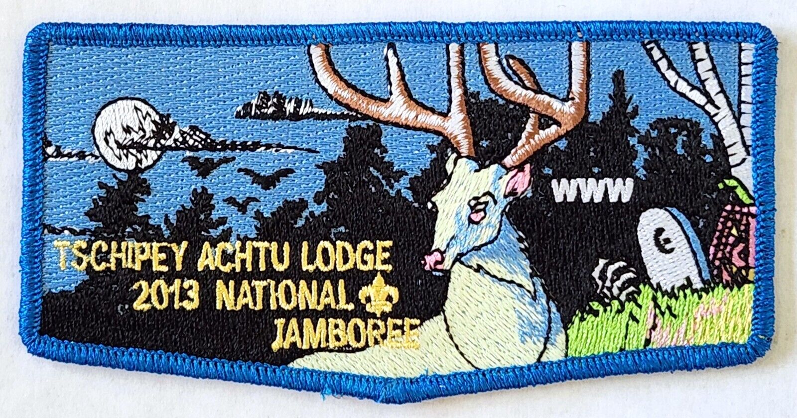 Lodge 95 Tschipey Achtu S12 2013 National Jamboree Pocket Flap  OA  BSA