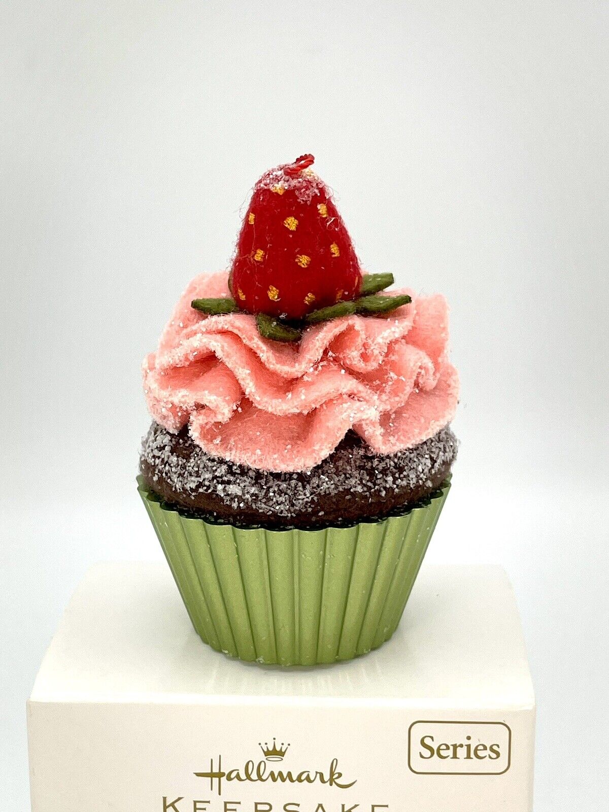2012 Berry-licious Christmas Cupcakes #3 Hallmark Keepsake Ornament Strawberry