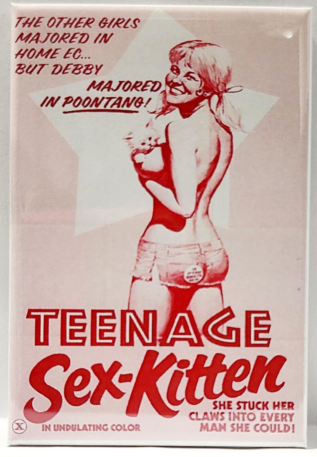 Teenage Sex Kitten MAGNET 2