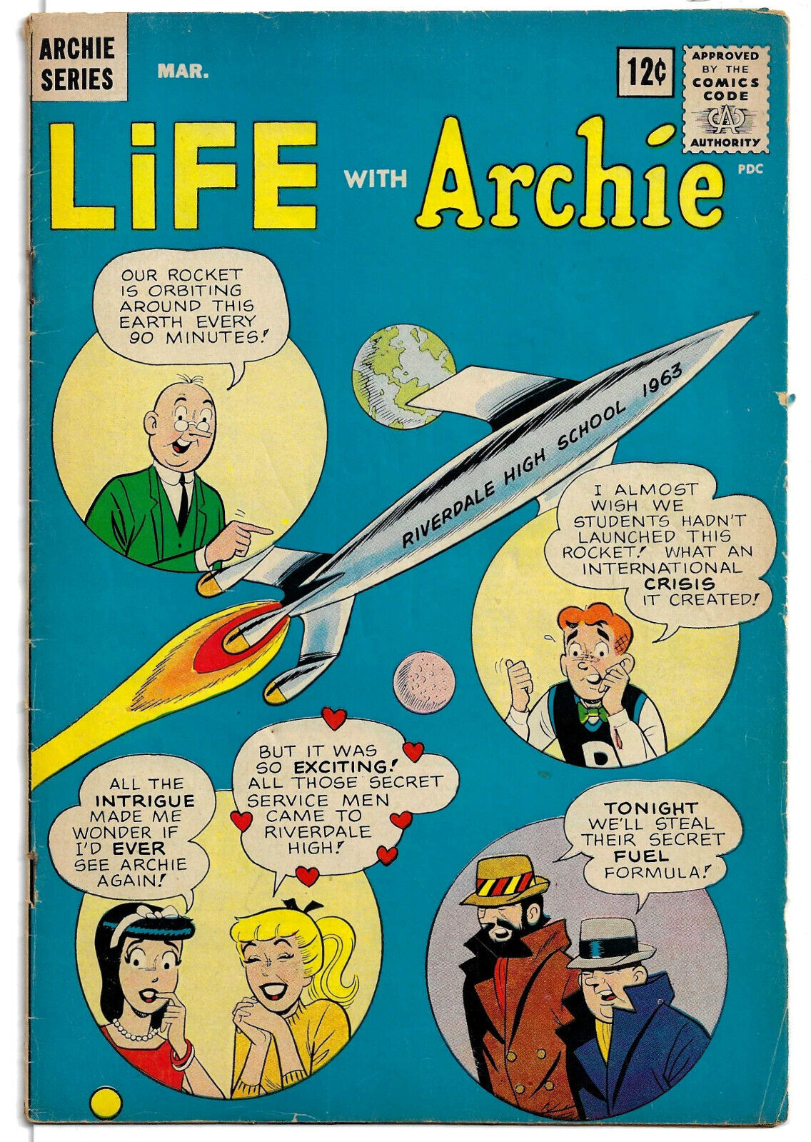 Life with Archie #19 (Archie Series) March 1963  Condition – VERY GOOD-
