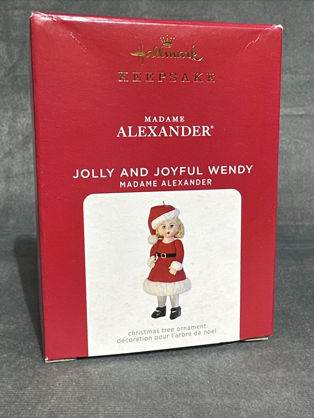 Hallmark 2021 Jolly and Joyful Wendy Madame Alexander Christmas Ornament NIB