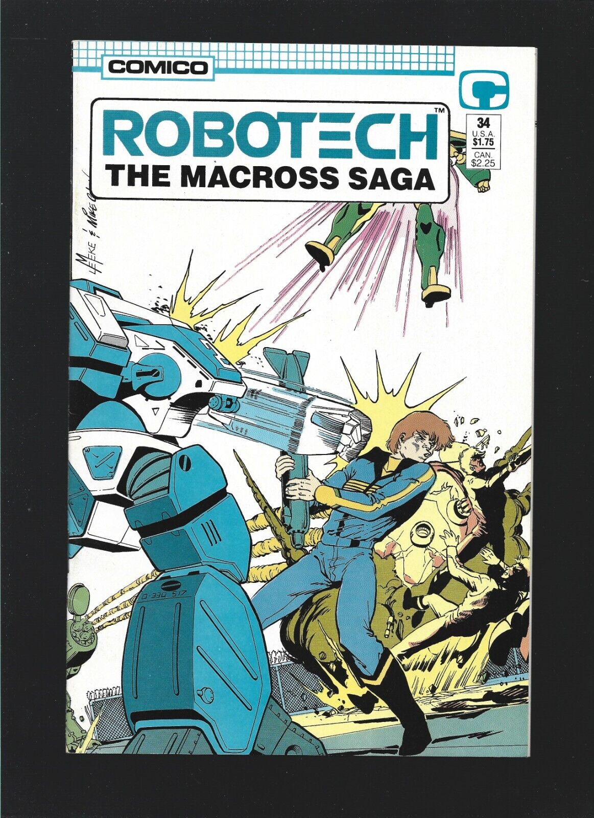 Robotech: The Macross Saga #34 - Comico Comics - UNLIMITED SHIPPING $4.99