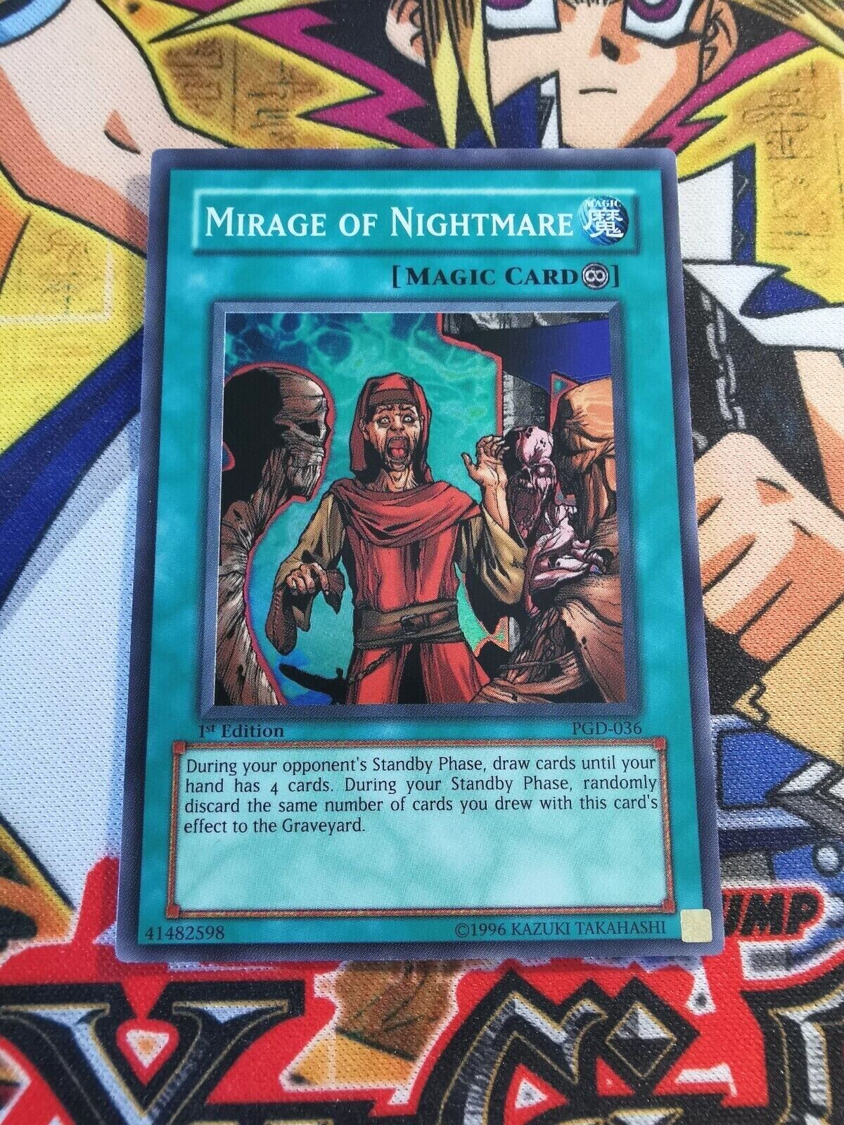 Mirage of Nightmare pgd-036 1st Edition (MINT/NM+) Super Rare Yu-Gi-Oh
