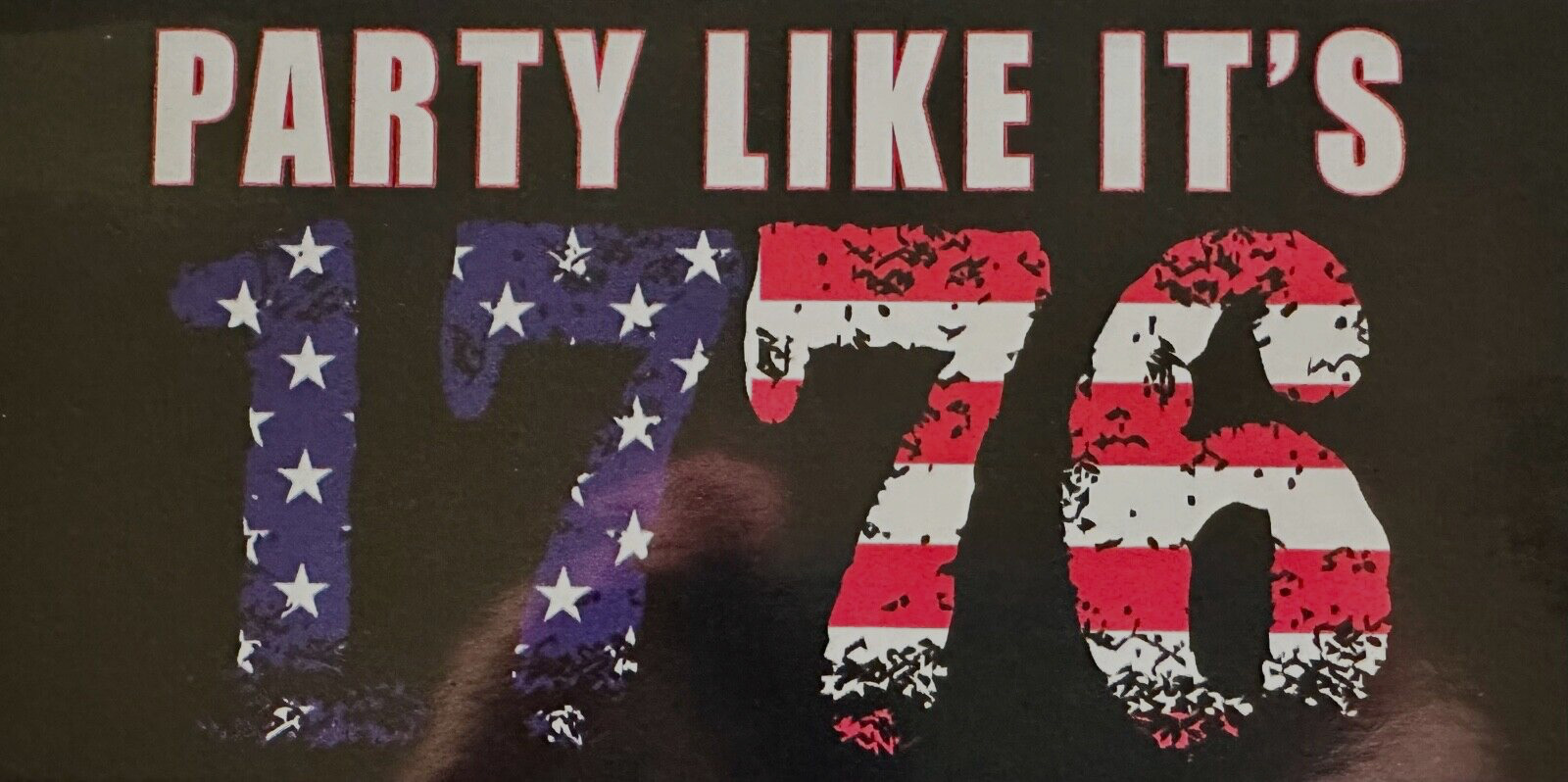 Party Like It's 1776..2nd Amendment... Truck AR  Decals Sticker  (4 Pack) #058