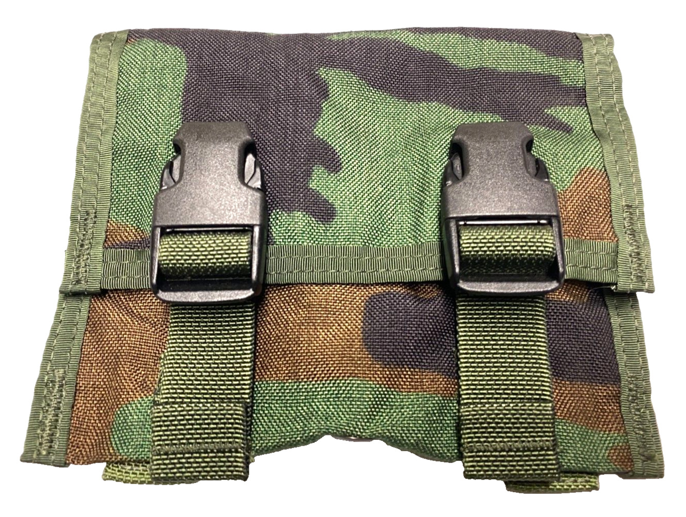 USGI Military MOLLE M81 Woodland Triple 40mm Pouch Eagle Industries Sterile NEW