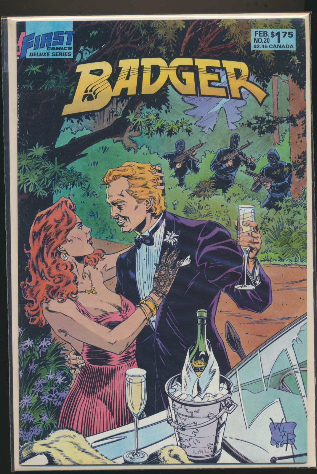 Badger #20, First Comics Comic Book, February 1987, VF++