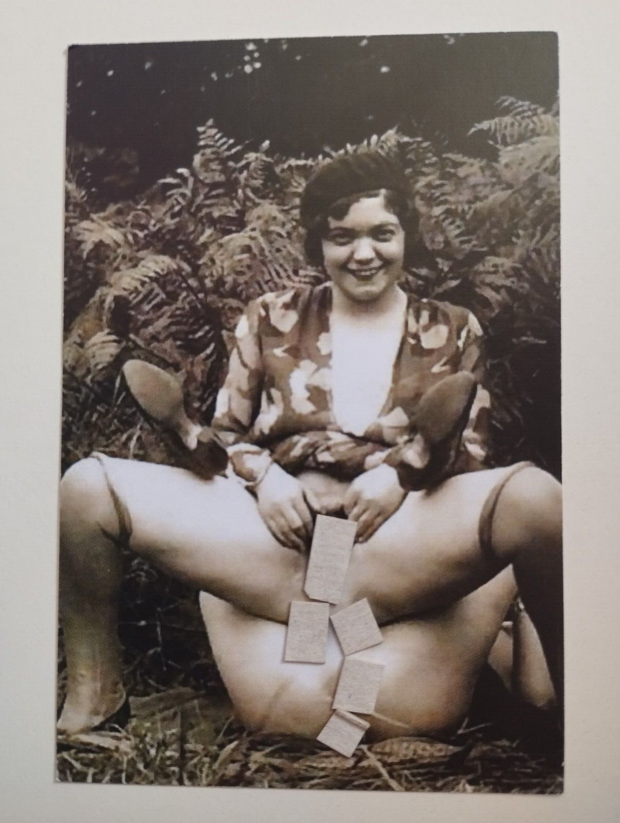 🟢French Nude Women Lesbians Lovely Figure Old 1910-1920s Photo Postcard🟢