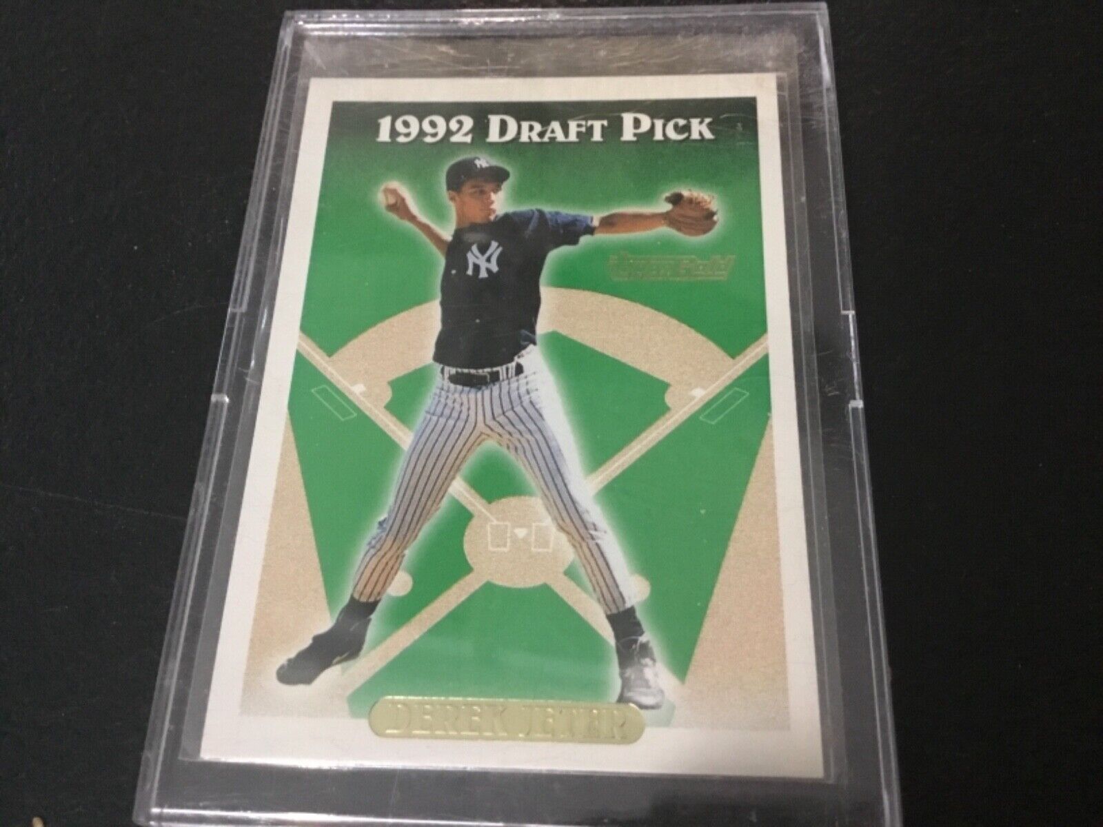 1992 Derek Jeter Tops Rookie Baseball Card #98 Bag #6
