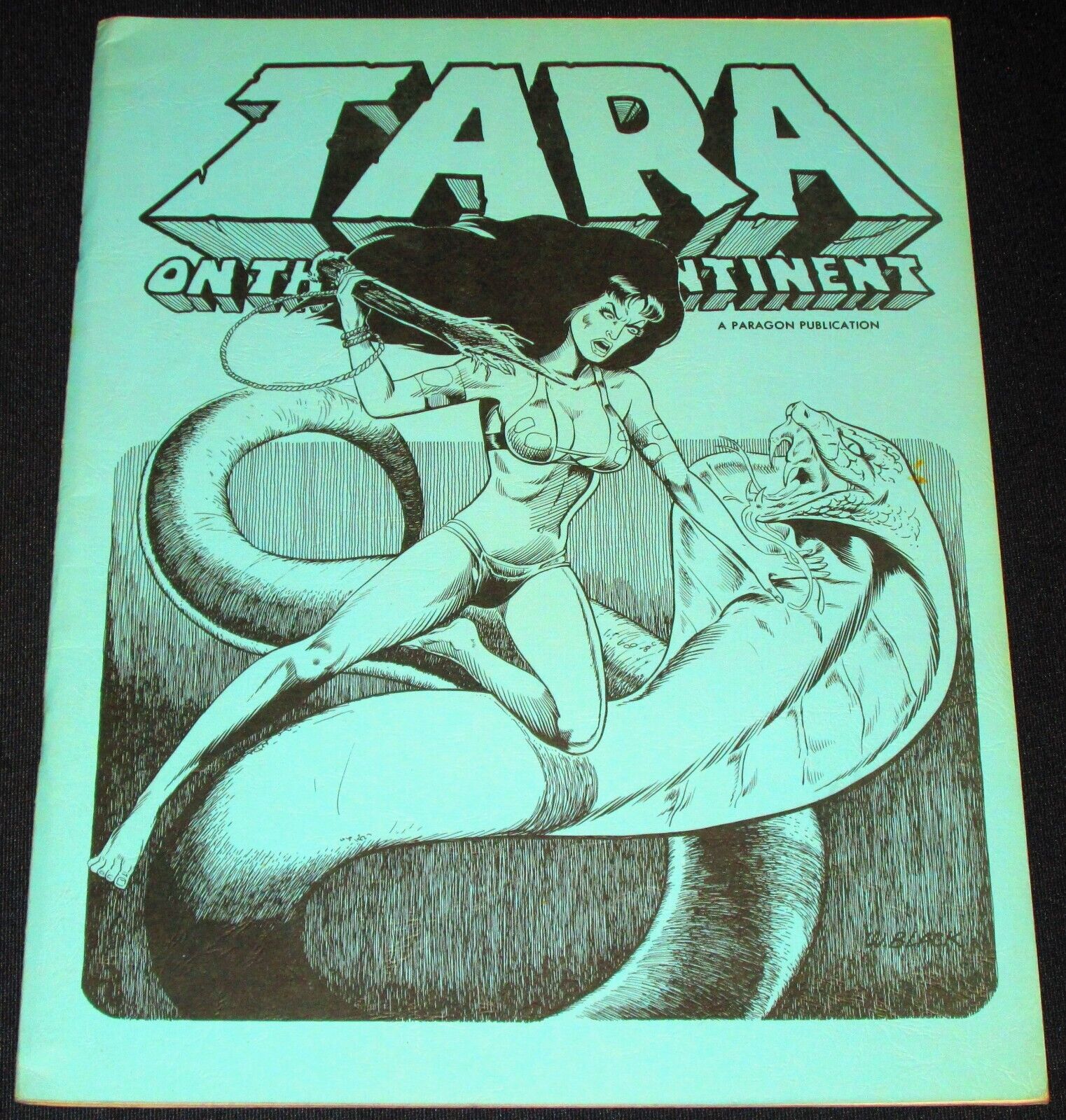 TARA ON THE DARK CONTINENT Issue #1  STORMY TEMPEST [Paragon 1974] VF or Better