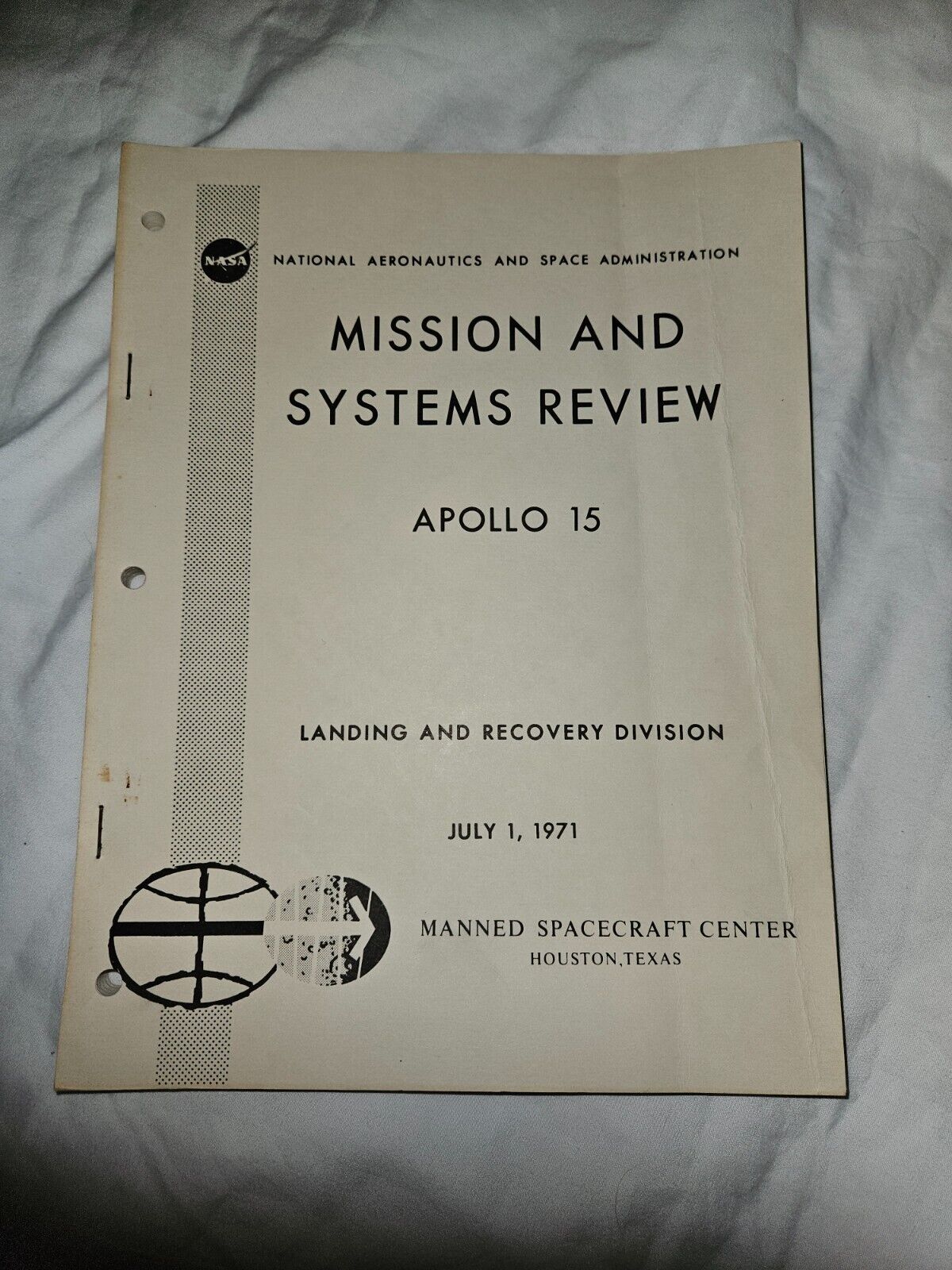 NASA Apollo 15 Mission and Systems Review Manual