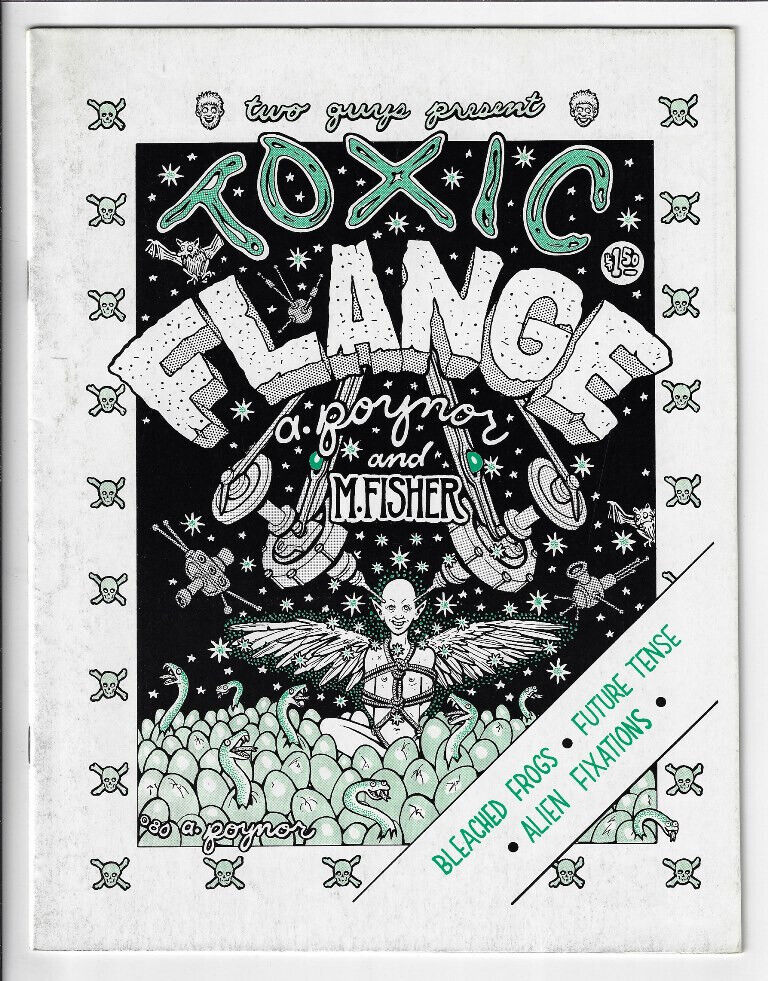 Toxic Flange #0 F+ 6.5 Magazine 1980 Andy Poynor & Mark Fisher Flipbook