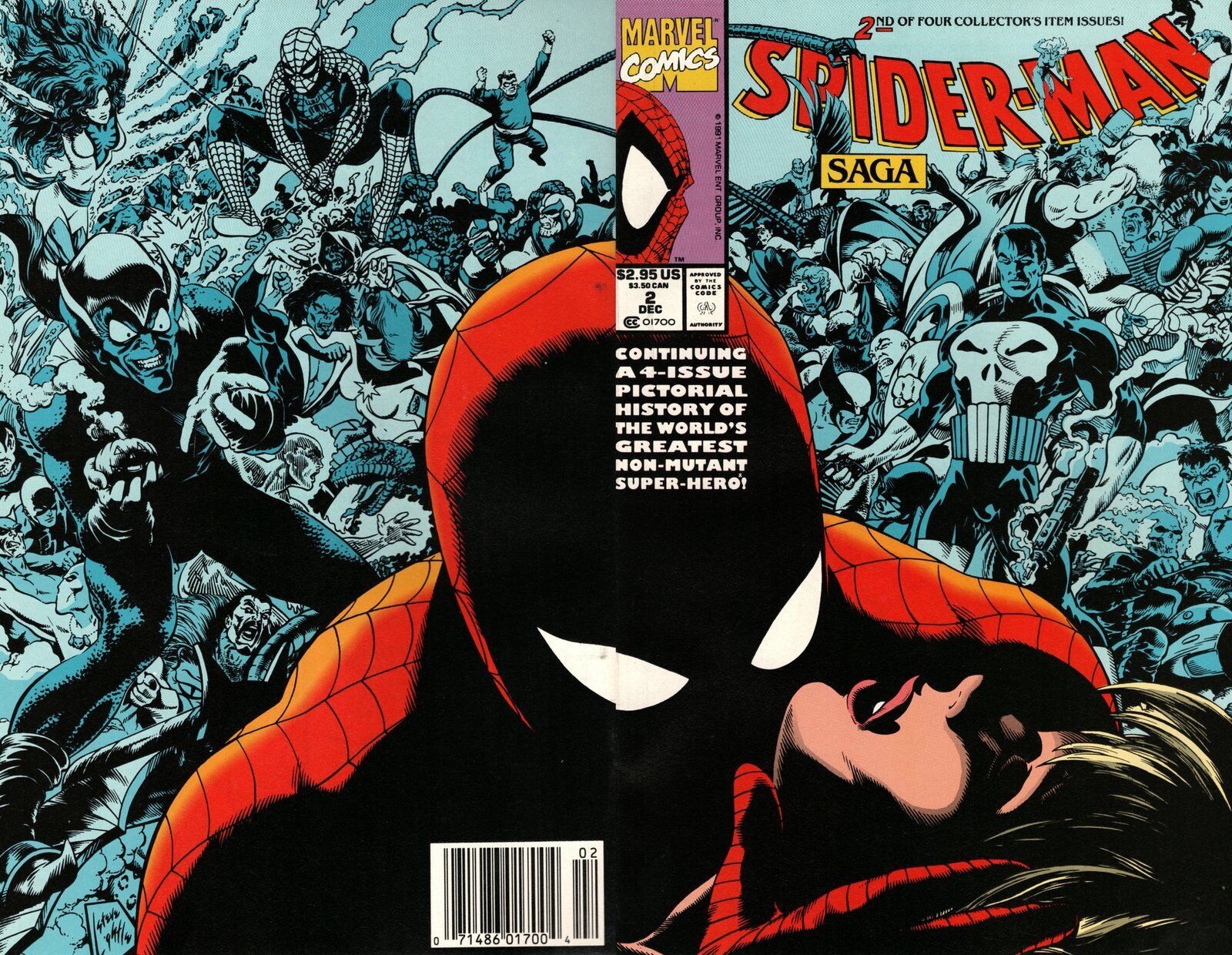 Spider-Man Saga #2 Newsstand Cover (1991-1992) Marvel