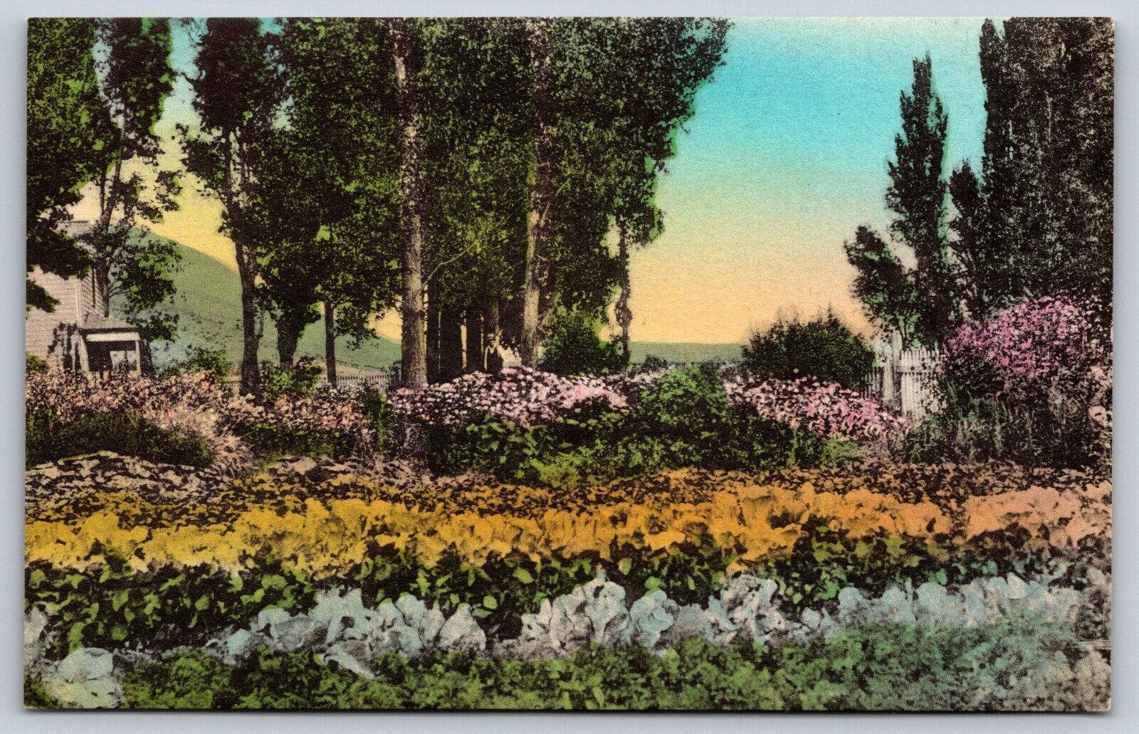 Schoer\'s Ranch, Clover Valley, Wells, Nevada Vintage Postcard