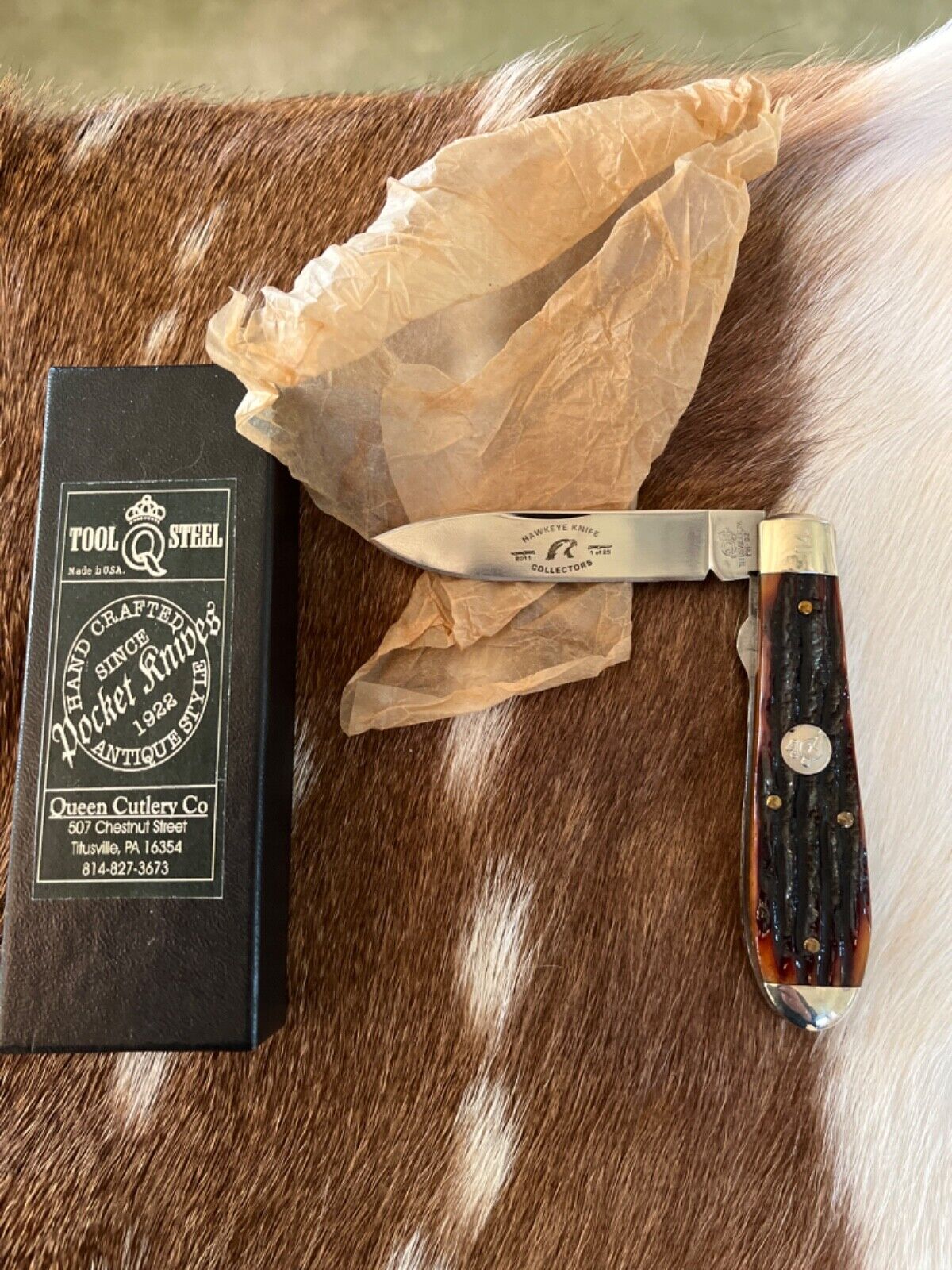 Queen Cutlery #06L ACSB collectors knife #4 of 25