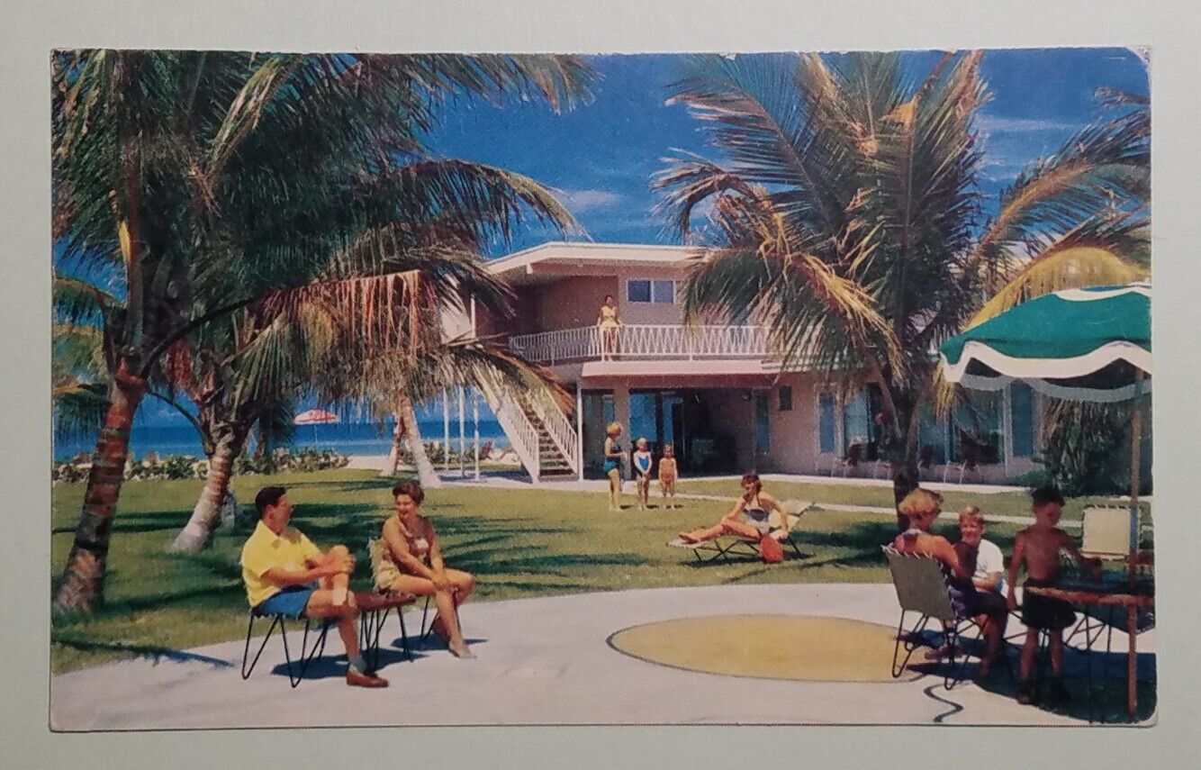 Sandcastle (Motel) - Sarasota, Florida Postcard