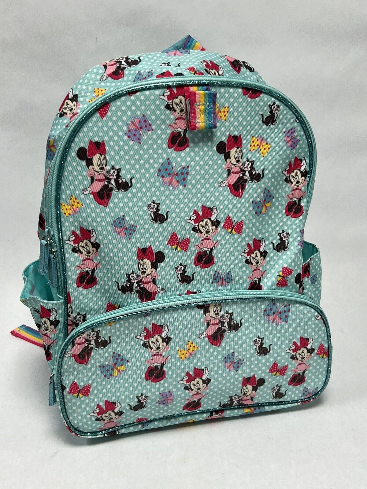 Disney Store Mini Mouse And Cat Backpack NWT