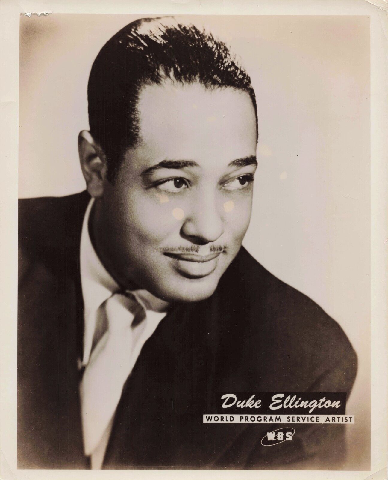 Duke Ellington WBS Radio  VINTAGE  8x10 Photo