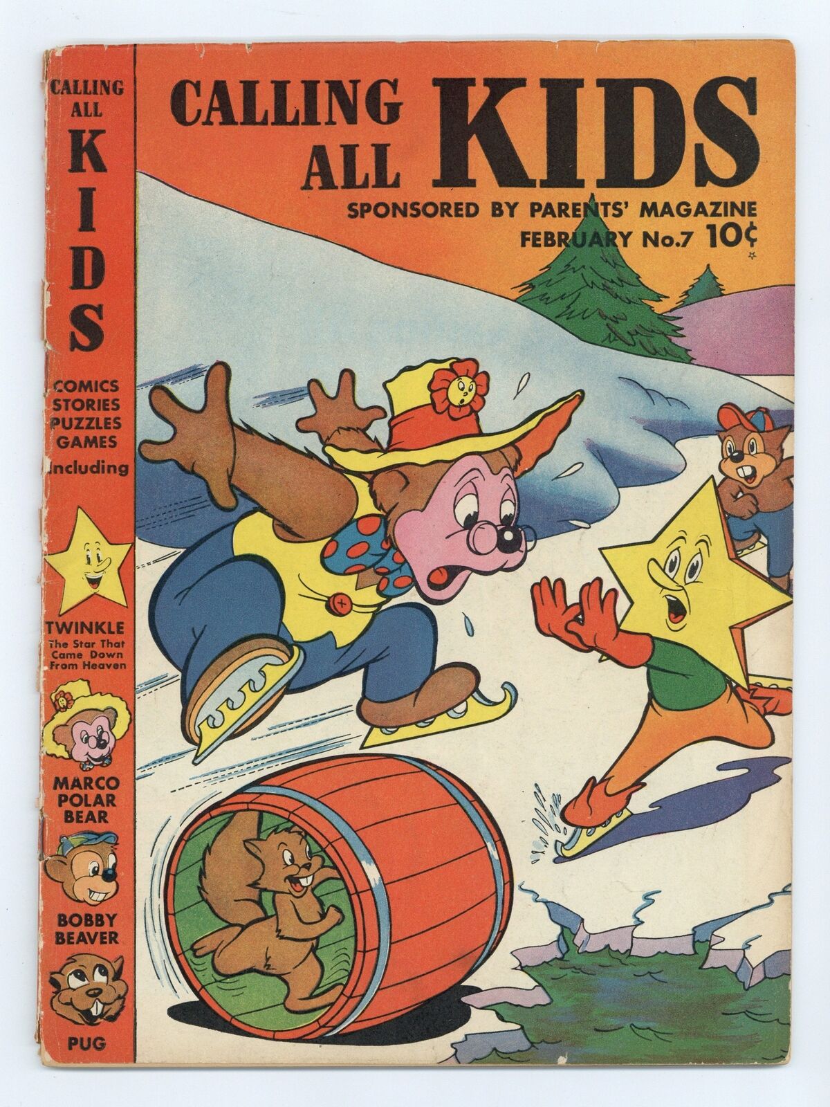 Calling All Kids #7 GD/VG 3.0 1947 Low Grade