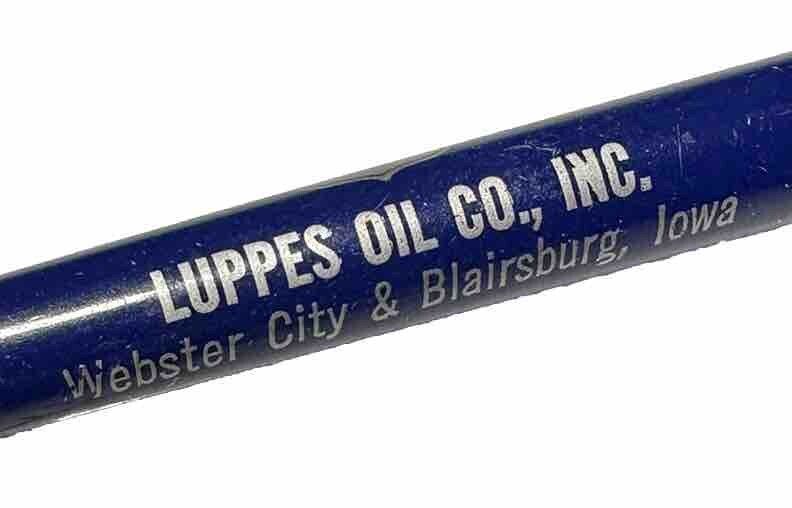 Vintage Blairsburg Iowa Luppes Oil Company Phillips 66 Gas Webster City IA Pen O