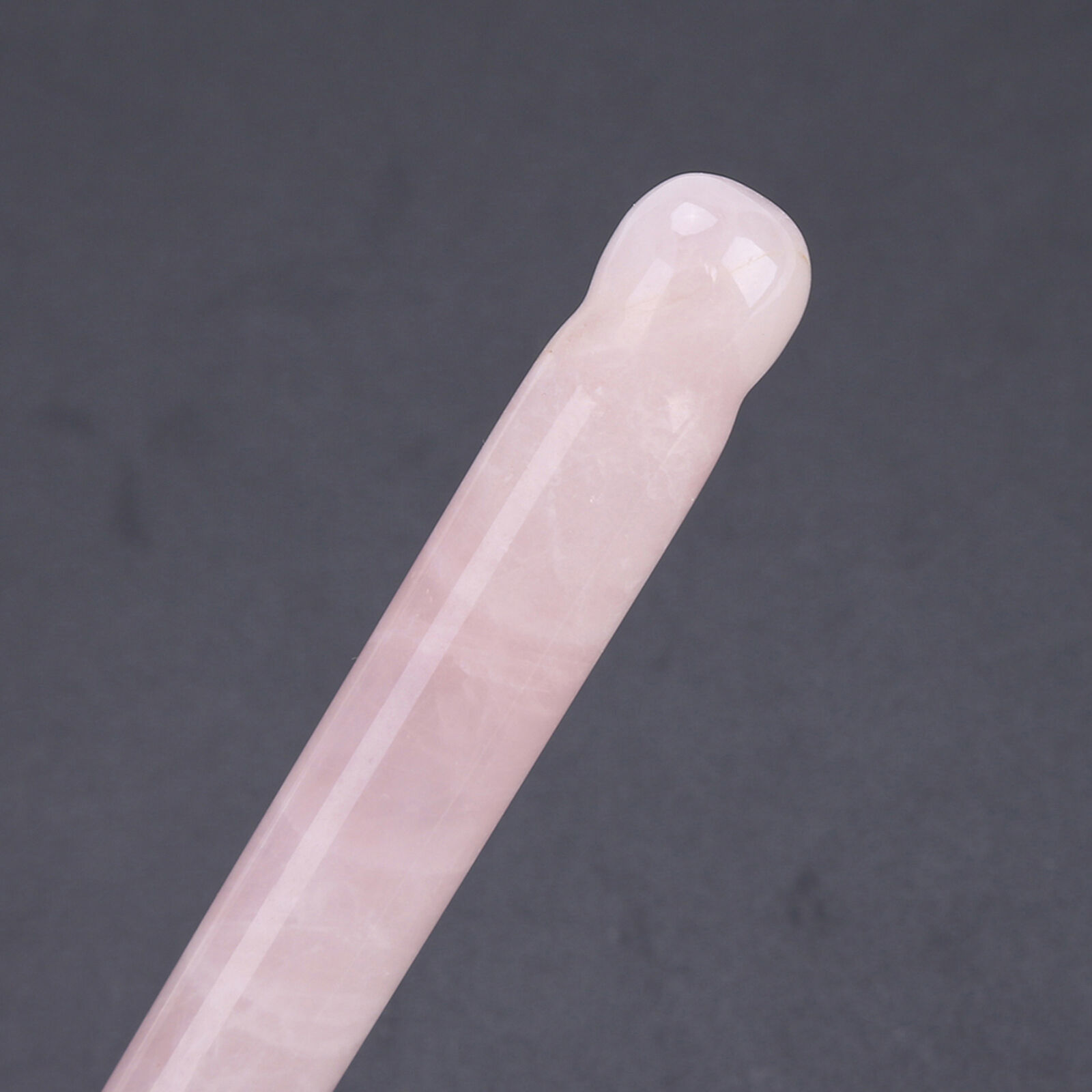 1PC Rose Quartz Massage Stick For Relaxation And Healing