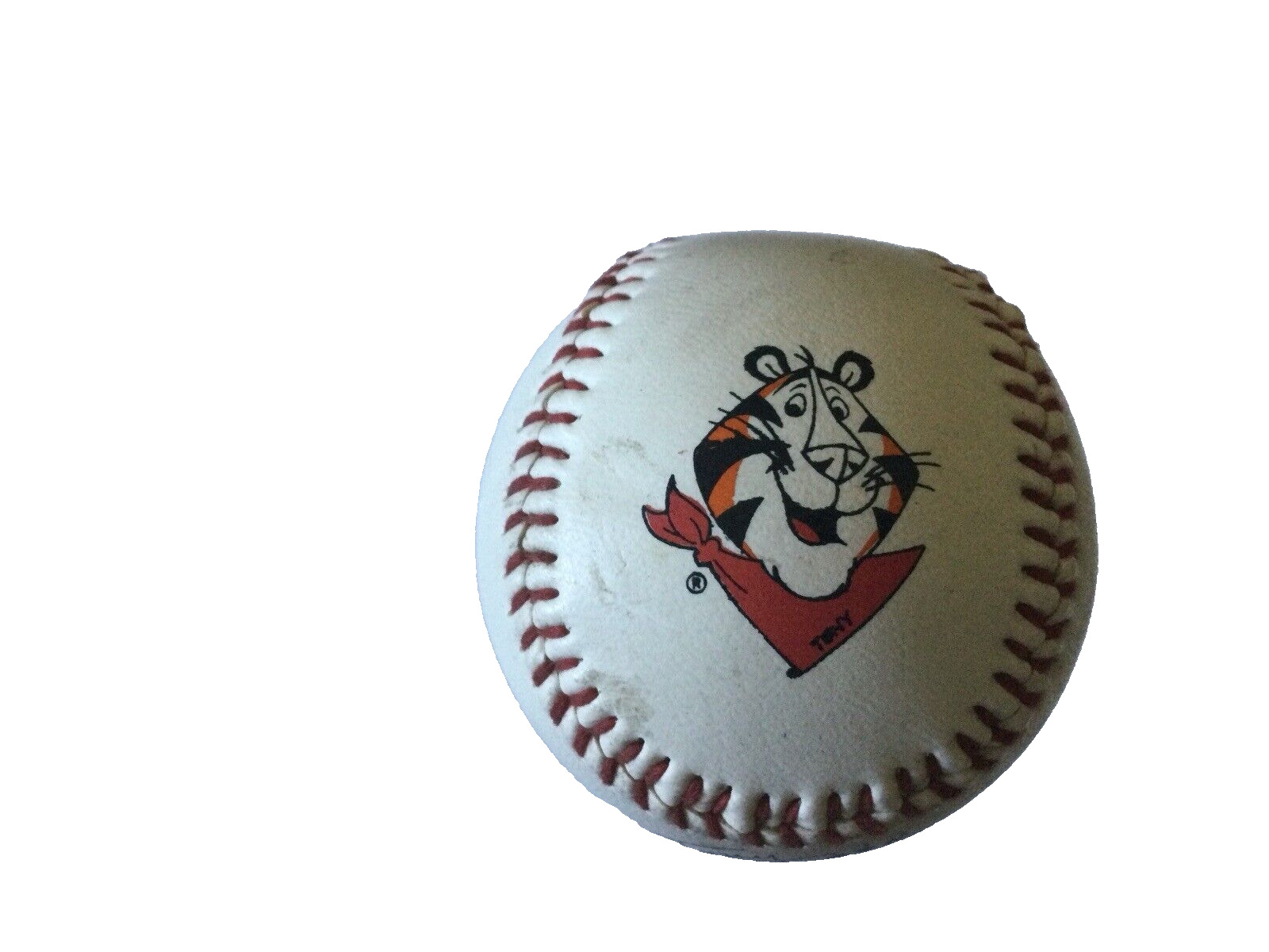 Kellogs Tony the Tiger signed baseball- promotional