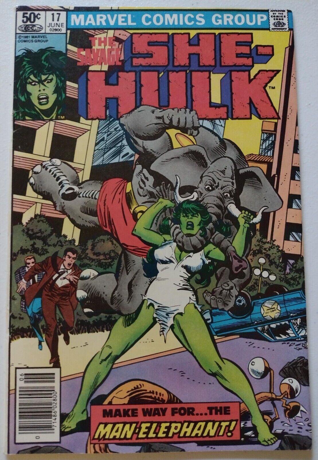 (Marvel Comics 1981) Savage She-Hulk #17 FN+
