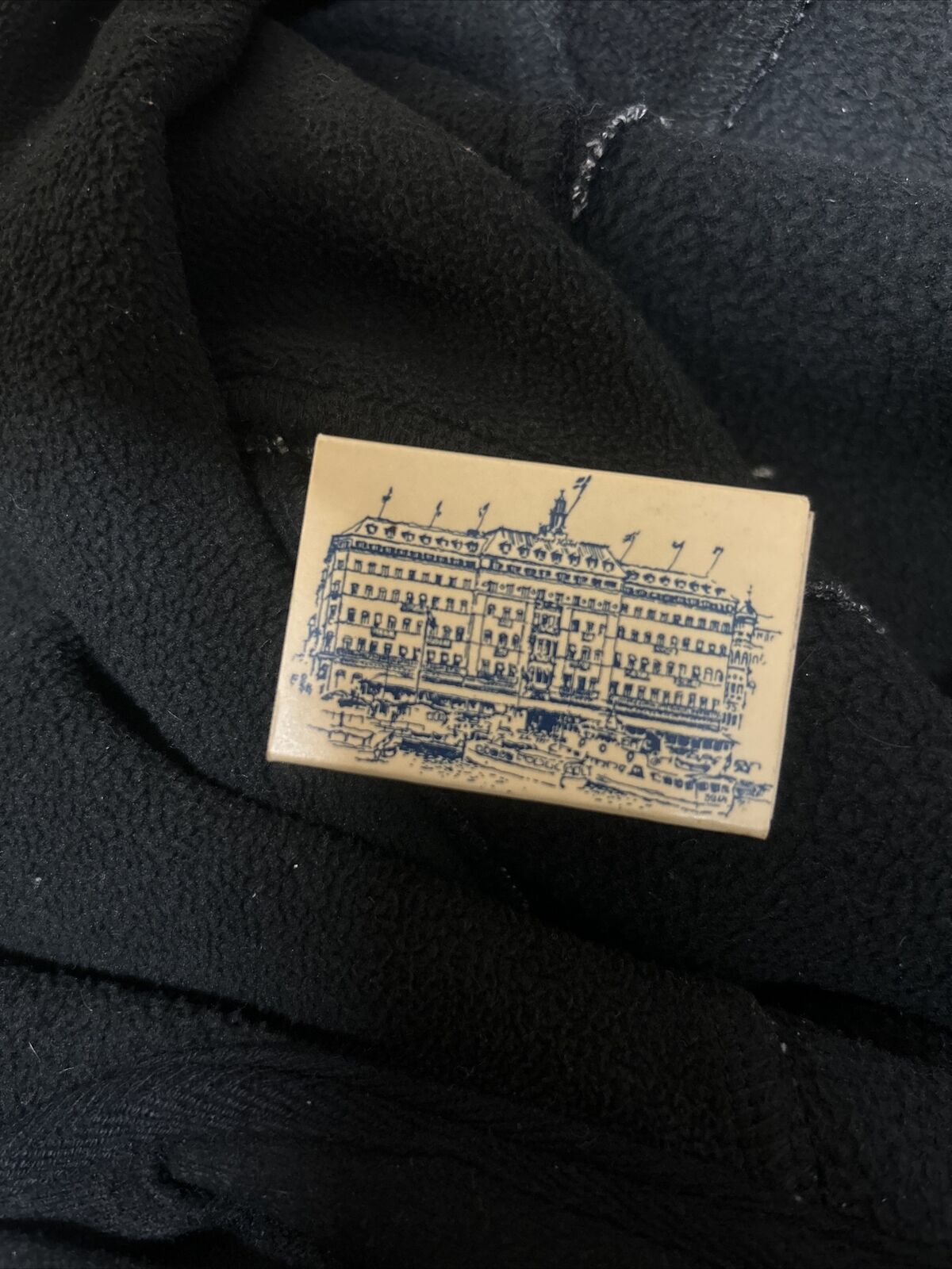 Vintage Grand Hôtel Matchbook/box Holder Stockholm, Beställningstelefon