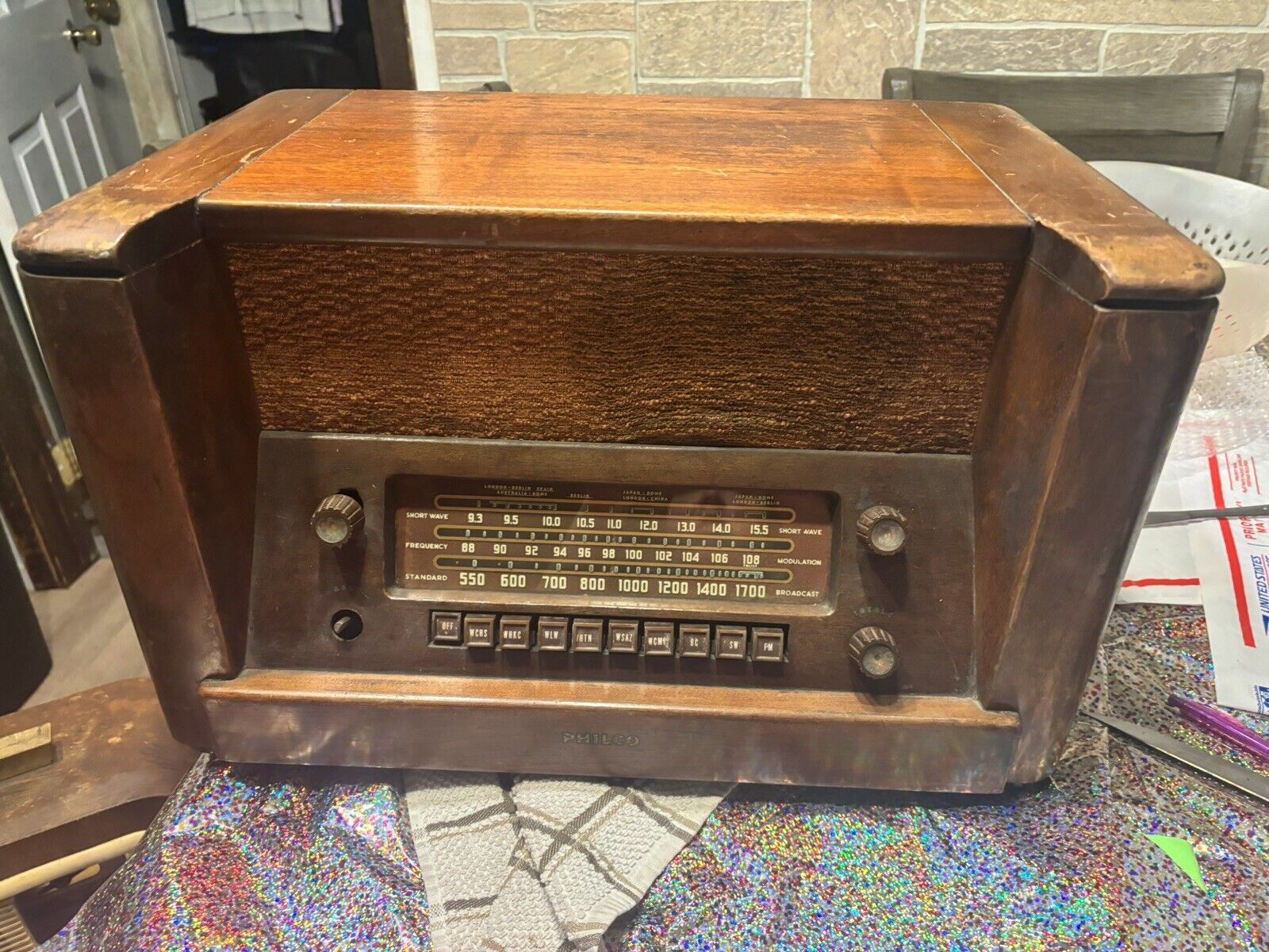 1948 Philco Radio