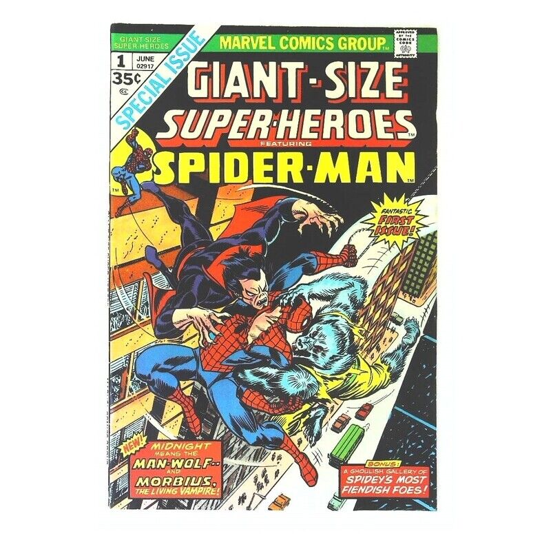Giant-Size Super-Heroes Featuring Spider-Man #1 Marvel comics VF minus [w]