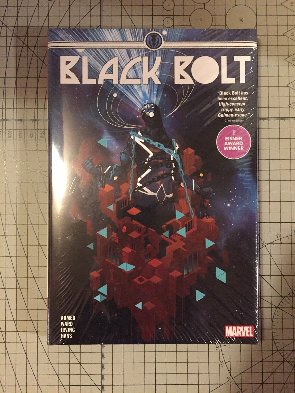 Black Bolt By Saladin Ahmed Deluxe Hardcover NEW SEALED Please Read Description