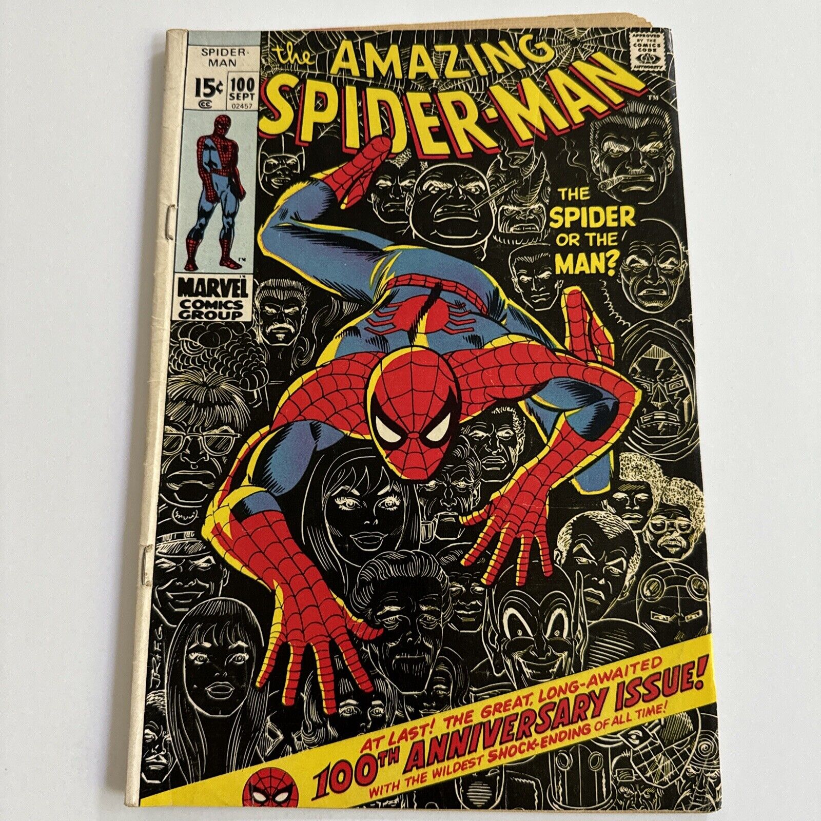 Amazing Spider-Man # 100 | KEY  Marvel Comics 1971 | Stan Lee & Gil Kane | VG