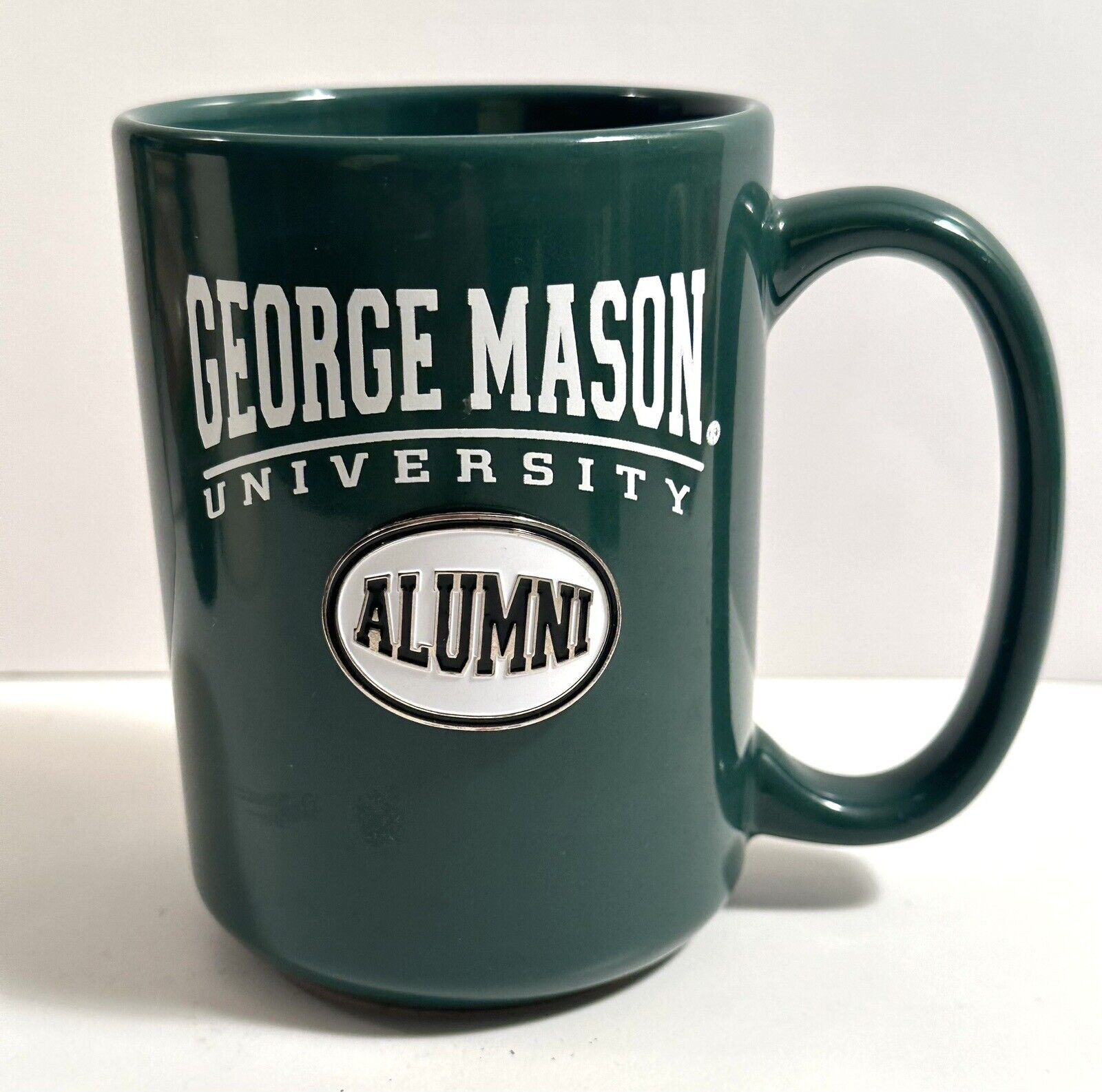 George Mason University 2914 Alumni Ceramic Mug Green