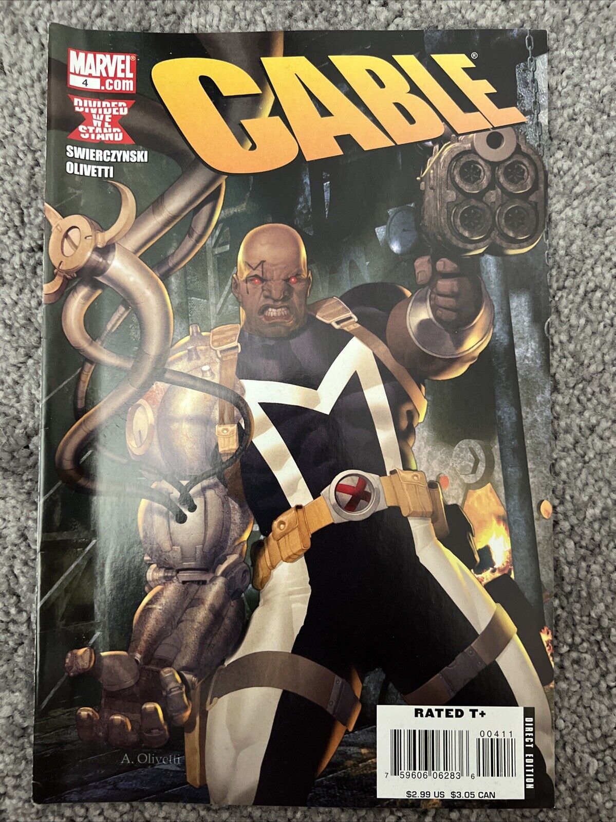 Cable (Vol.2) #4  X-Men Hope Bishop Marvel Comics 2008 Swierczynski / Olivetti