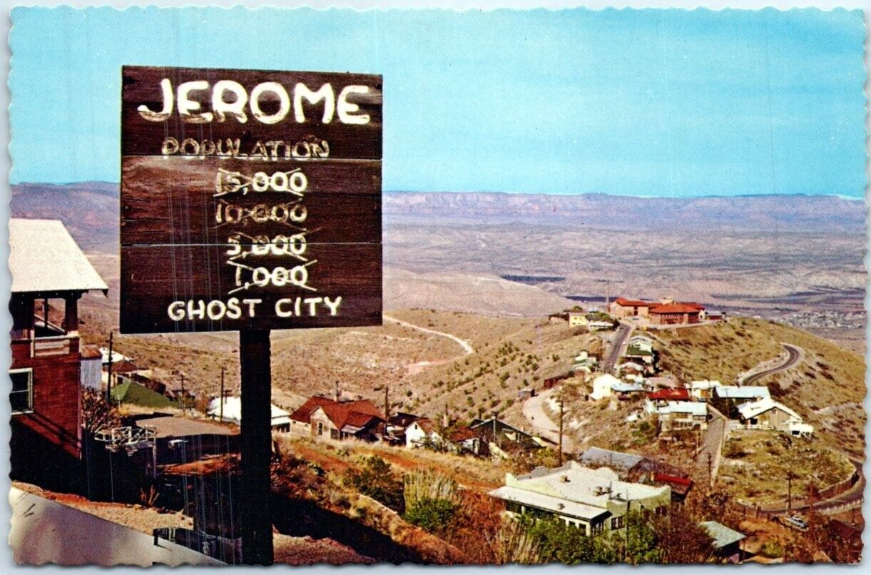 Postcard - Jerome, Arizona