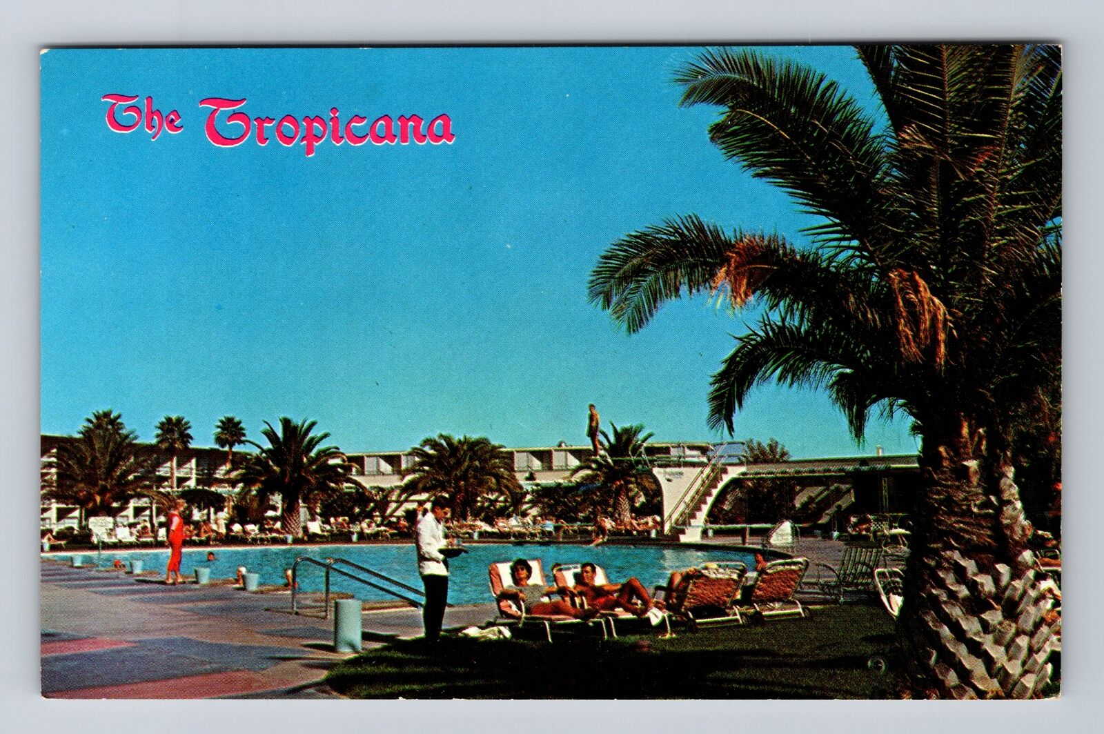 Las Vegas NV- Nevada, The Tropicana Hotel, Advertisement, Vintage Postcard