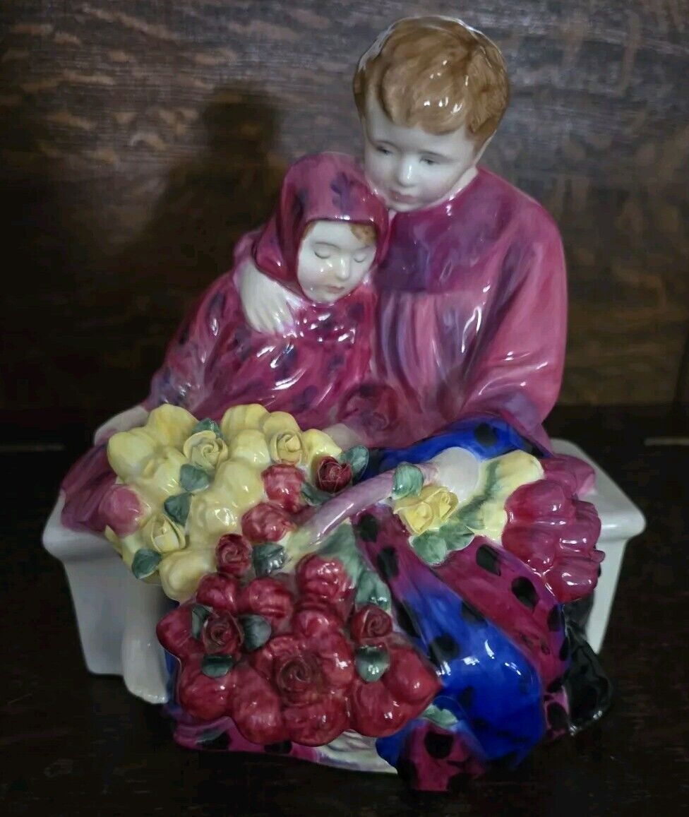 Royal Doulton Flower Sellers Children Figurine HN1342 