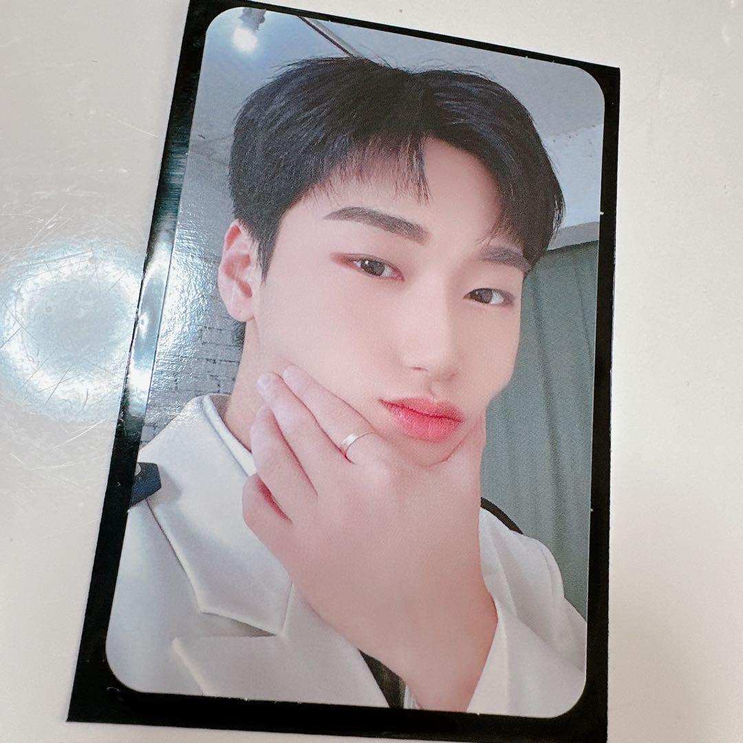 Ateez San Aniteez Pop Up Paper Fan Cover Trading Card