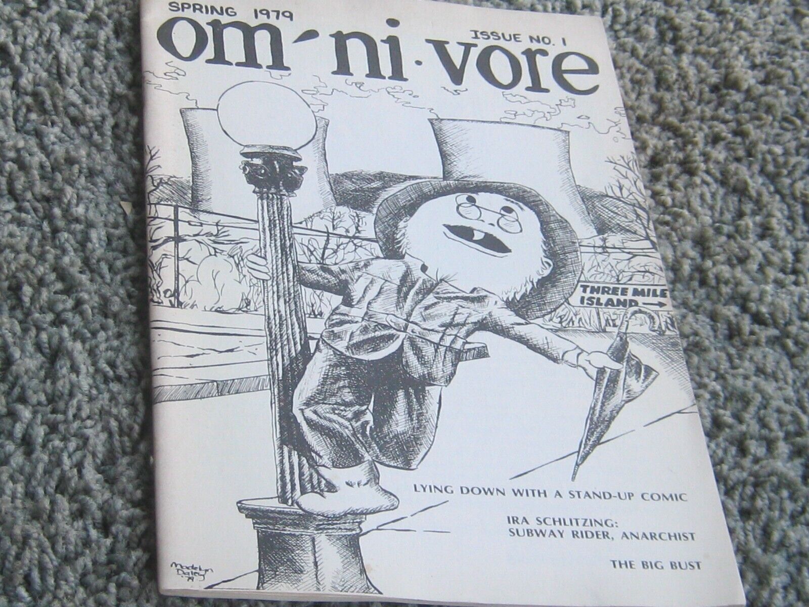 OMNIVORE. Volume 1 #1 Spring 1979. Satire/humor. Emerson College. BILL BOIS