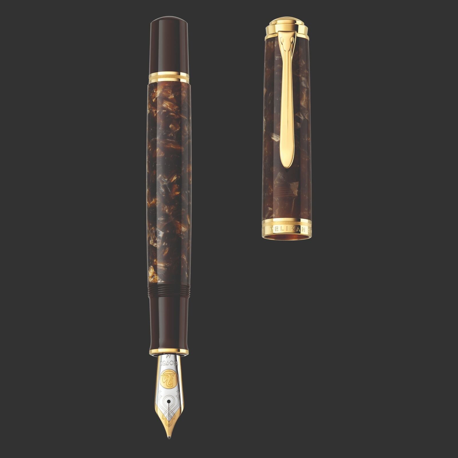 Pelikan Souveran M1000 Special Edition Fountain Pen- Renaissance Brown - Medium