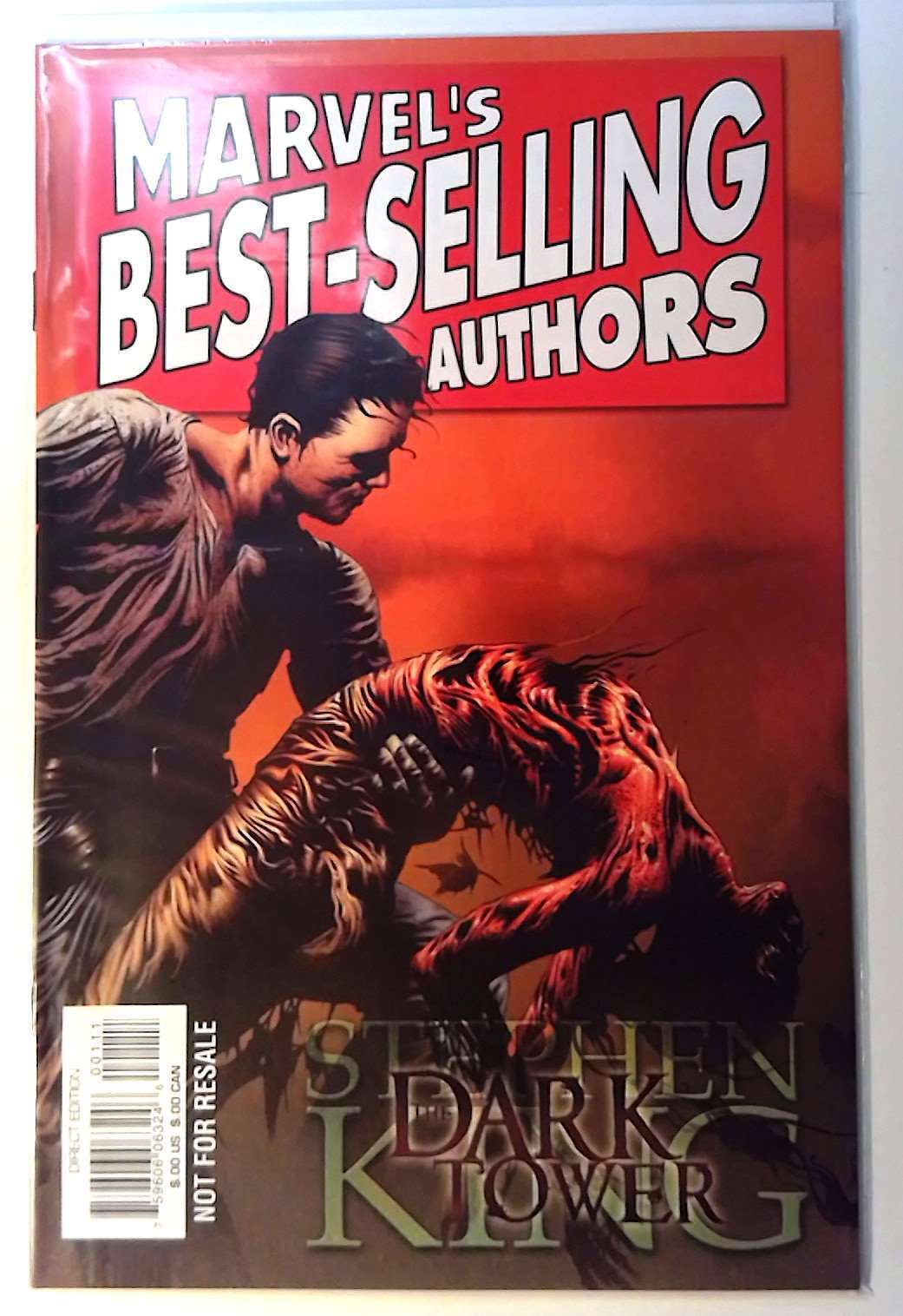 Best-Selling Authors Sampler #0 Marvel 2008 VF/NM Stephen King Dark Tower Comic